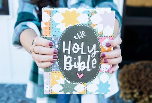 Holy Heritage Quilt KJV King James Version Journaling Bible